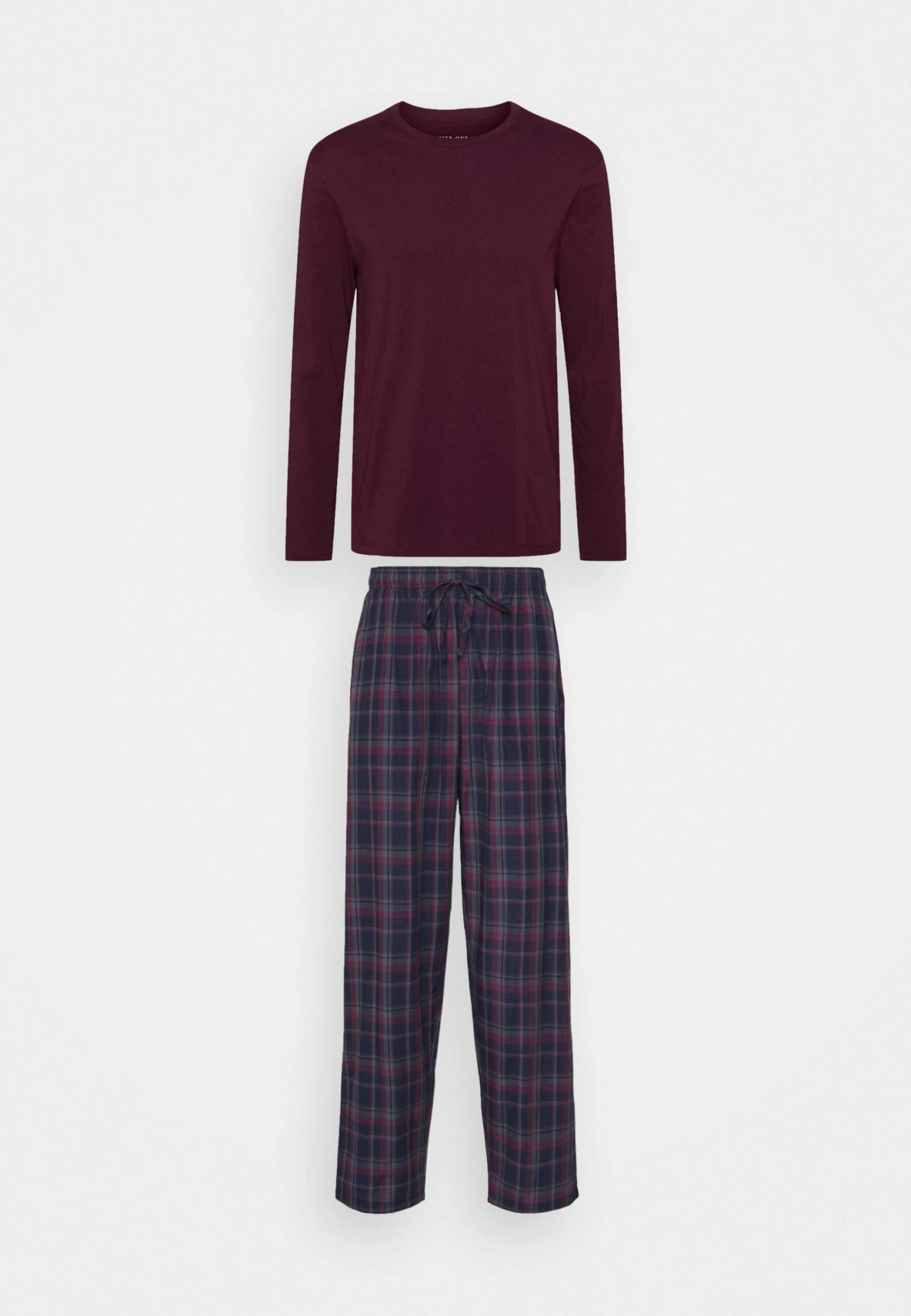 Pier One Pyjama - Bordeaux/Dark Blue