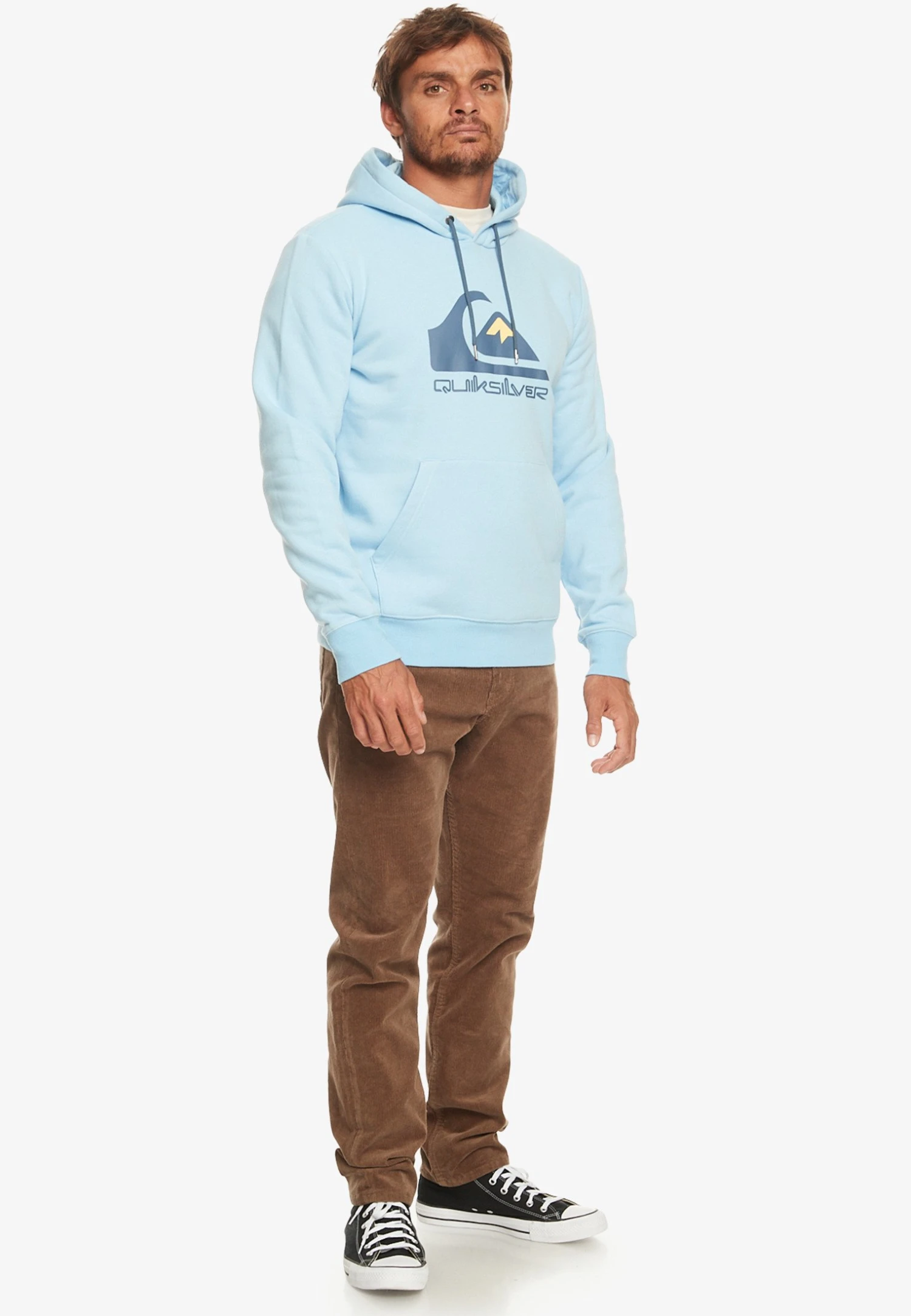 Quiksilver Big Logo - Hoodie - Blue - Afbeelding 2