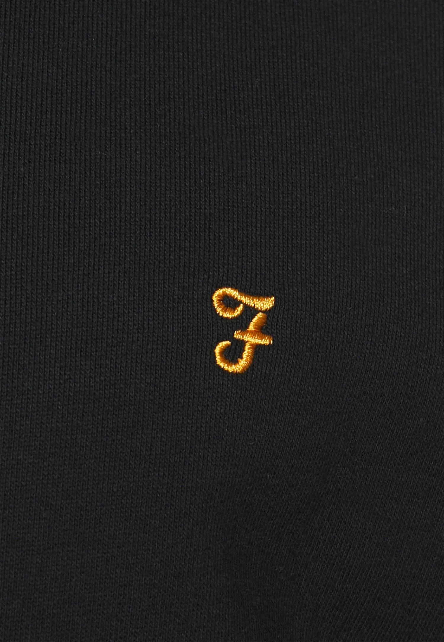 Farah Jim 1/4 Zip - Sweater - Black - Afbeelding 5