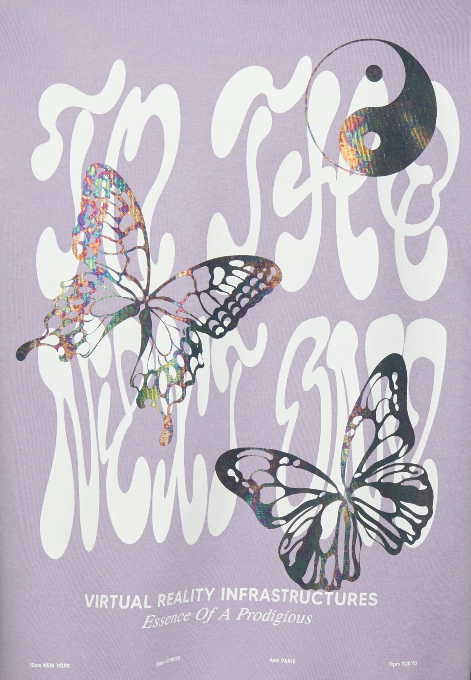 YOURTURN Unisex - Hoodie - Lilac - Afbeelding 5