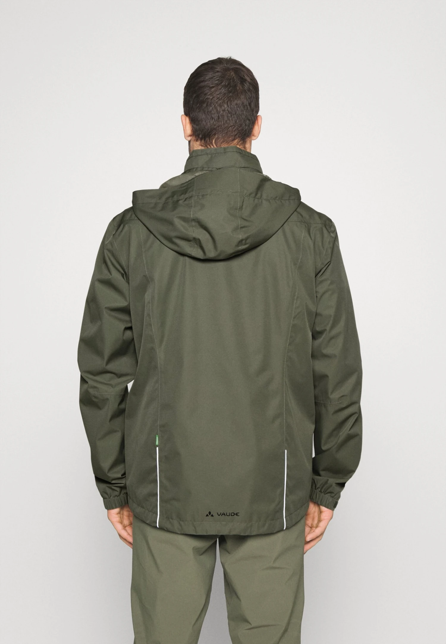 VAUDE Me Escape Bike Light Jacket - Regenjas - Khaki - Afbeelding 3