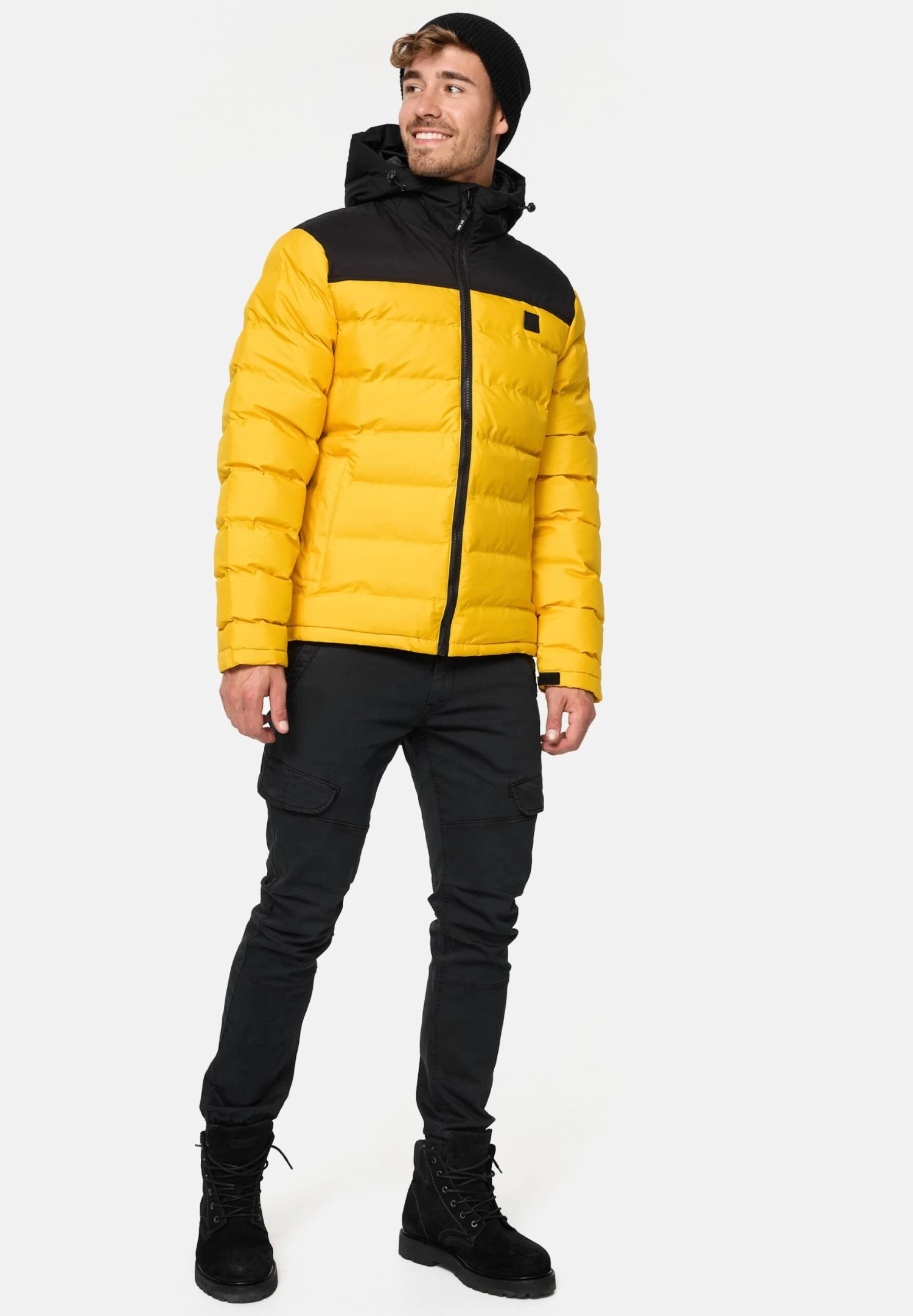Indicode Jeans Stepp Eberhardy - Winterjas - Lemon Pie - Afbeelding 2