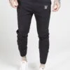 SikSilk Creased Pants - Trainingsbroek - Black