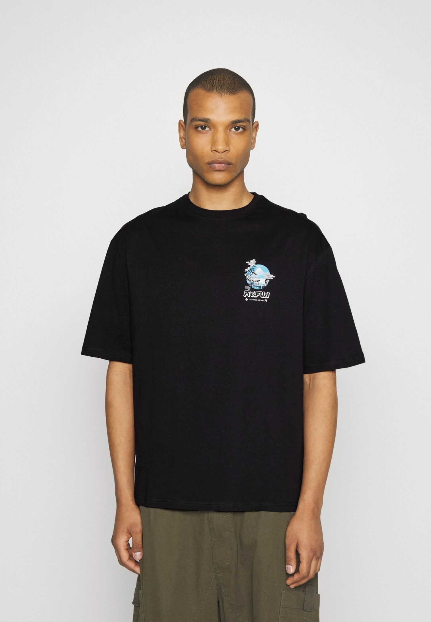 YOURTURN Unisex - T-Shirt Print - Black - Afbeelding 3