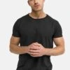 Indicode Jeans Wilbur - T-Shirt Print - Schwarz