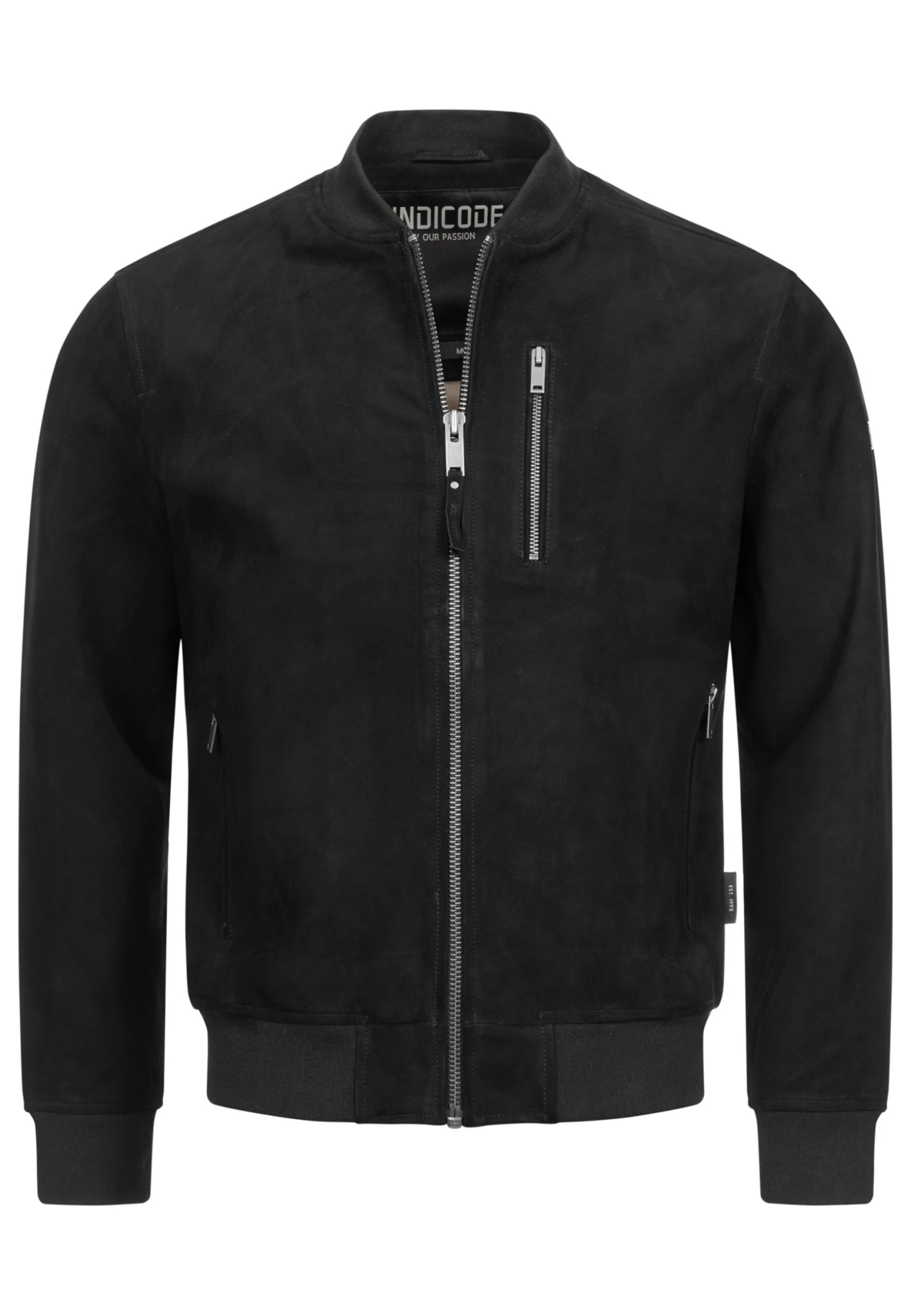Indicode Jeans Captain - Leren Jas - Black - Afbeelding 4