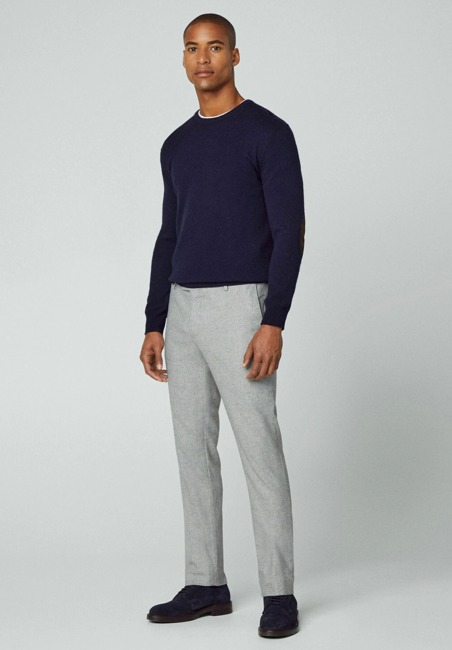 Hackett London Broken Twill Trs - Broek - Light Grey - Afbeelding 2