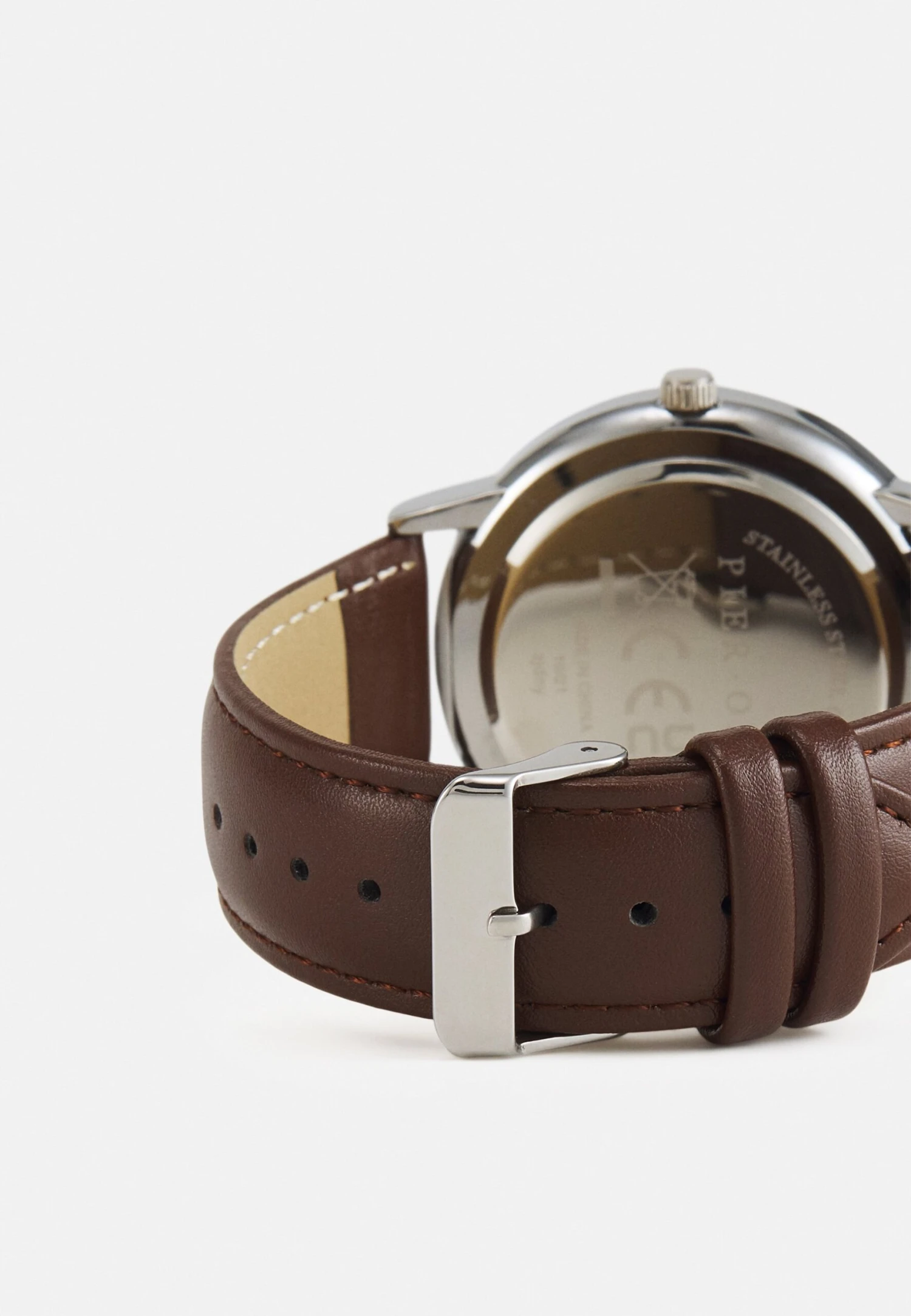 Pier One Horloge - Brown/Silvercoloured - Afbeelding 2