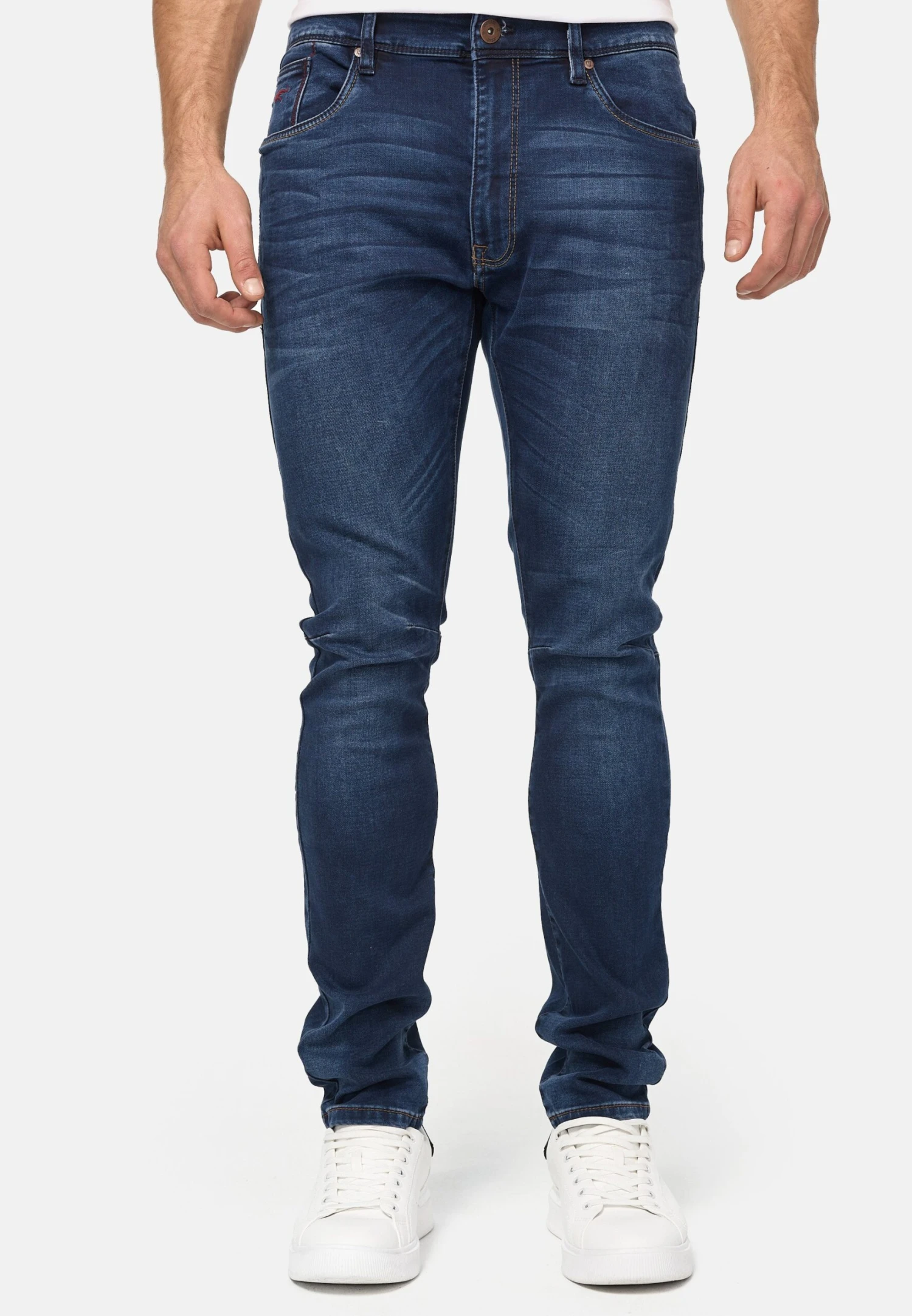 Indicode Jeans Slim Fit Jeans - Brushed Miami
