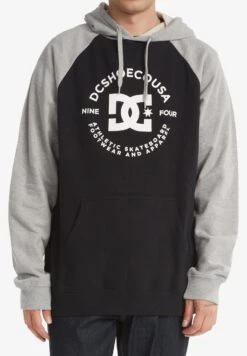 DC SHOES Star Pilot - Hoodie - Black/Grey Heather