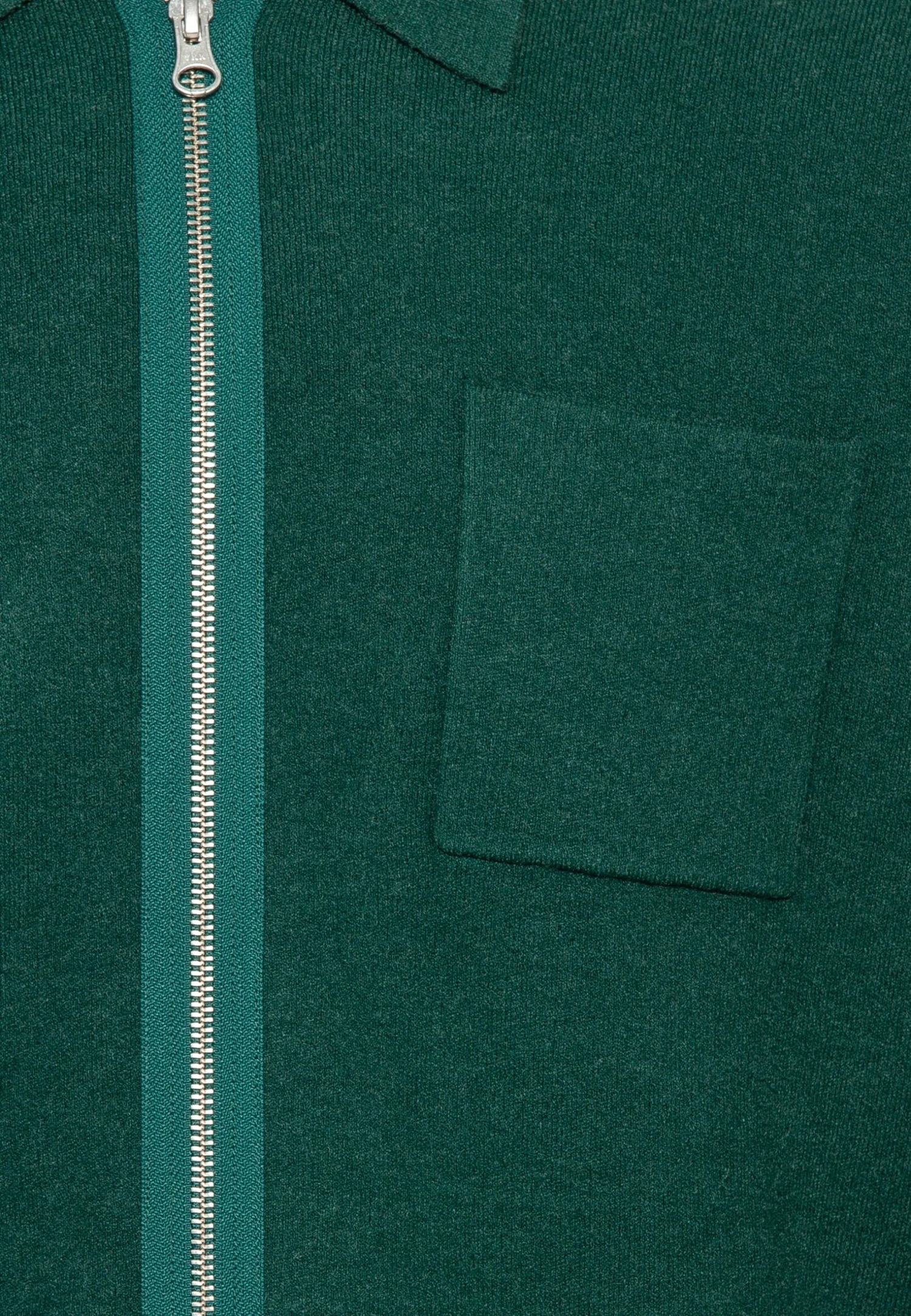 SAMSØE SAMSØE Guna Zip- Vest - Rain Forest - Afbeelding 3