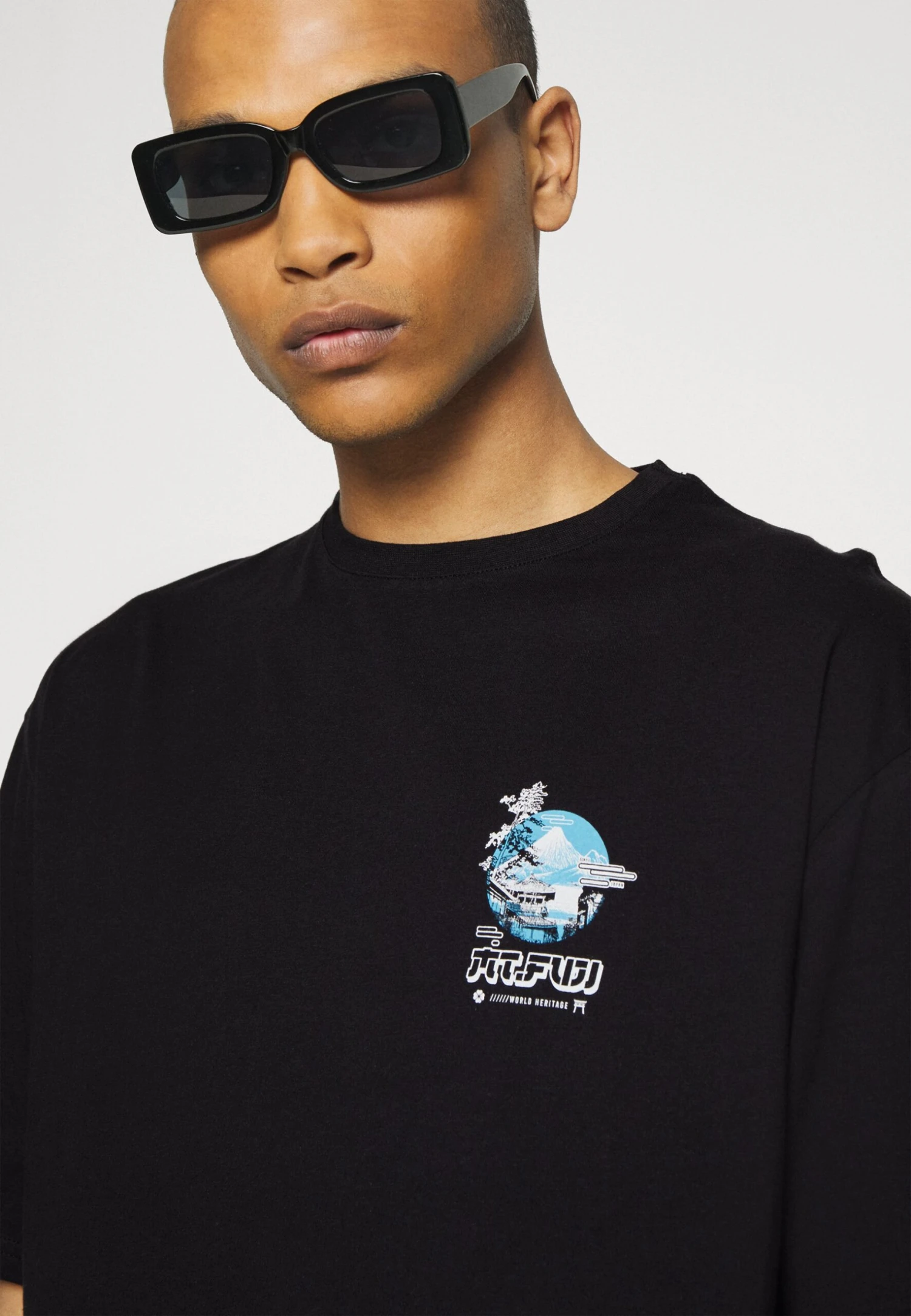 YOURTURN Unisex - T-Shirt Print - Black - Afbeelding 4