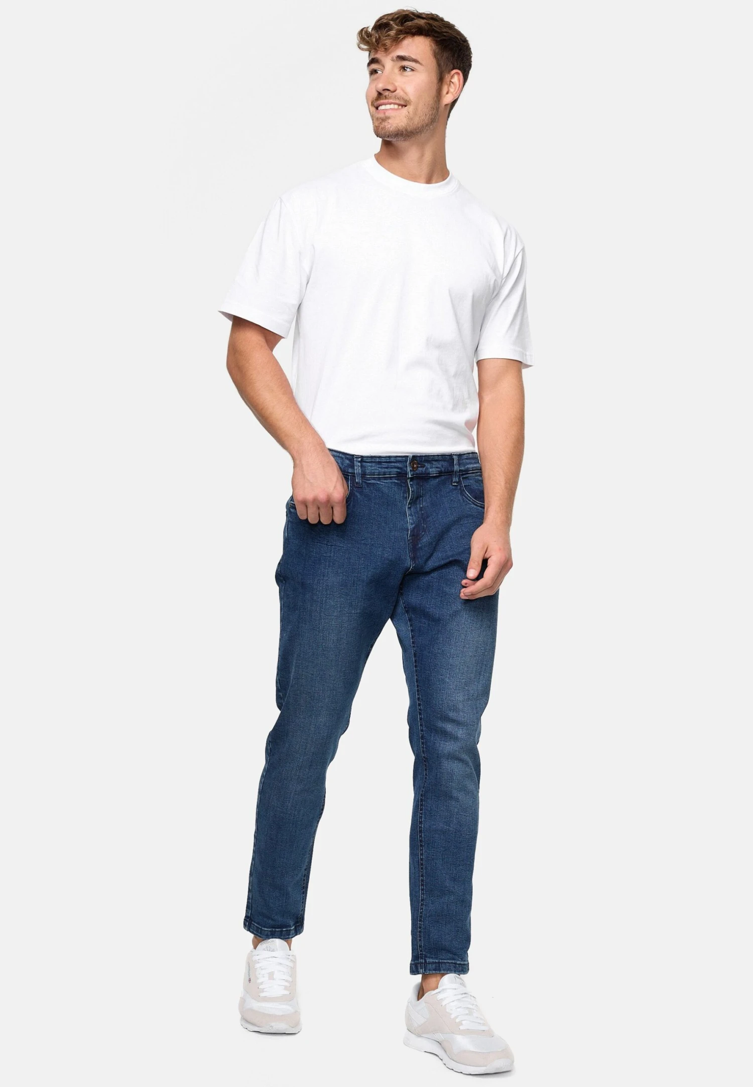 Indicode Jeans Daddy - Slim Fit Jeans - Retro Blue - Afbeelding 2