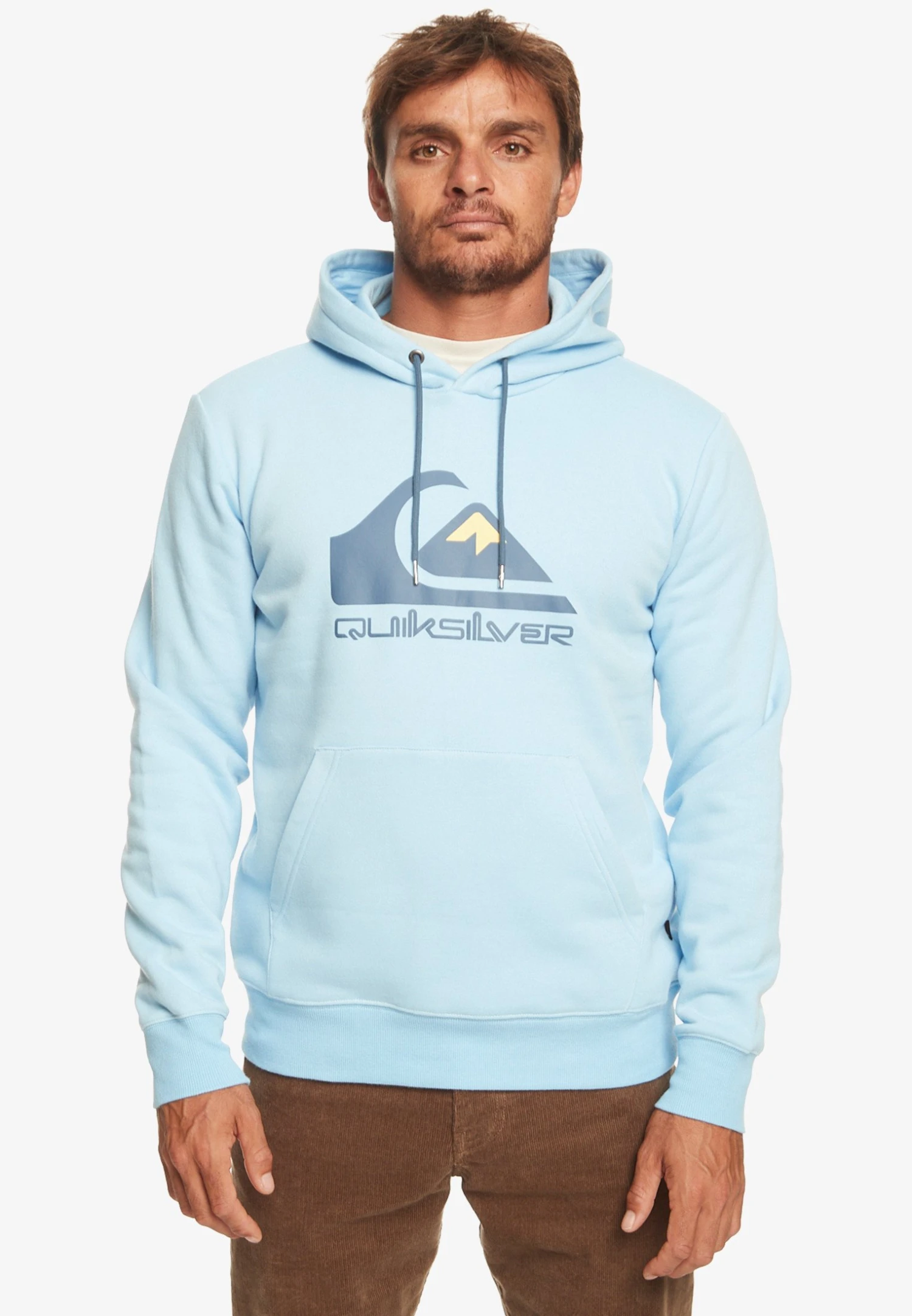 Quiksilver Big Logo - Hoodie - Blue