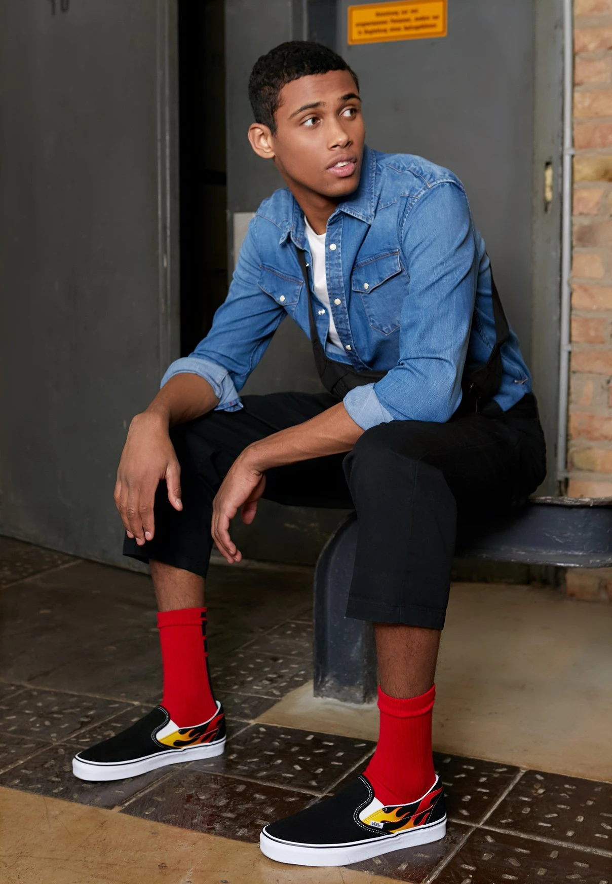 Vans Classic Slip-On- Instappers - Black/True White - Afbeelding 8