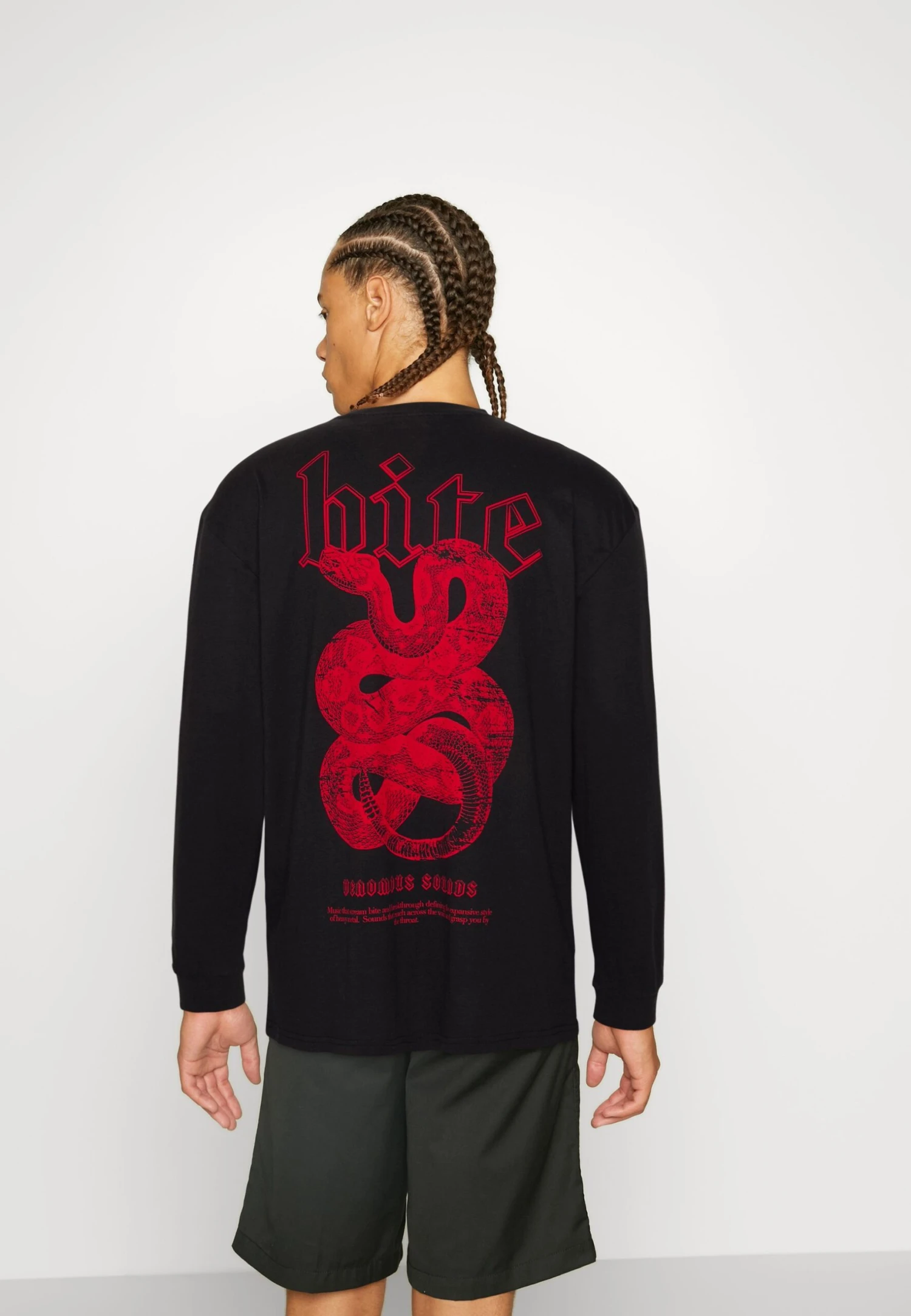 YOURTURN Longsleeve - Black - Afbeelding 3