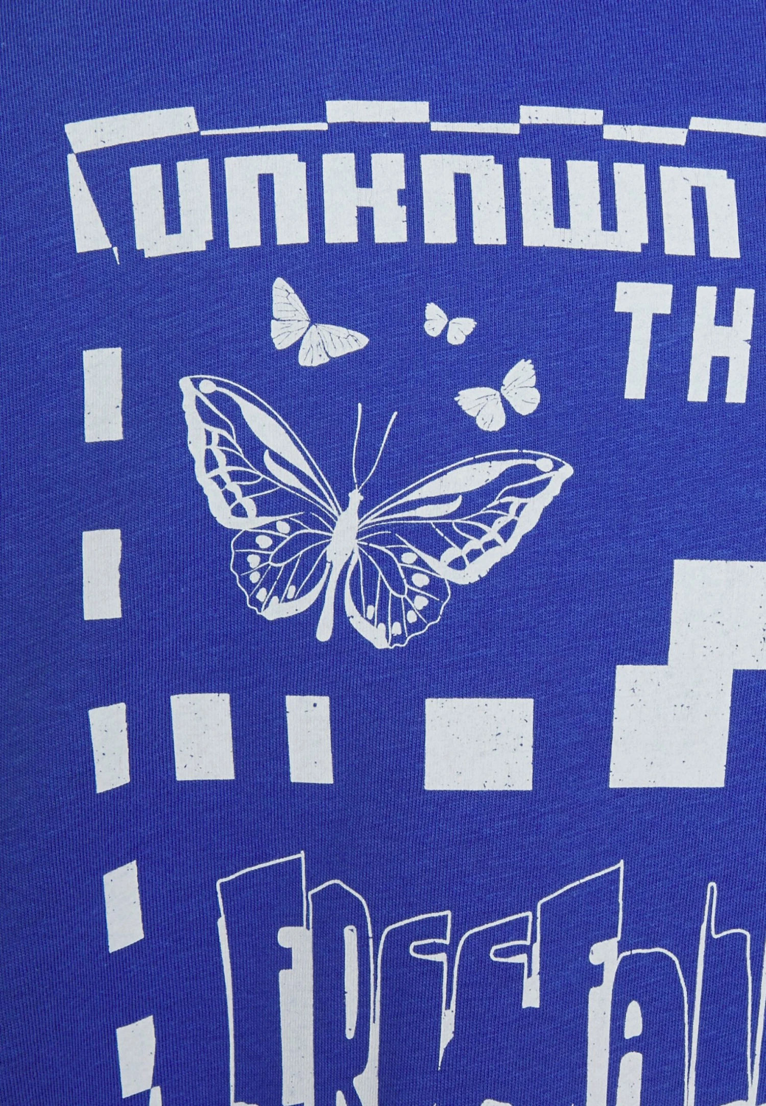 YOURTURN Unisex - T-Shirt Print - Blue - Afbeelding 5