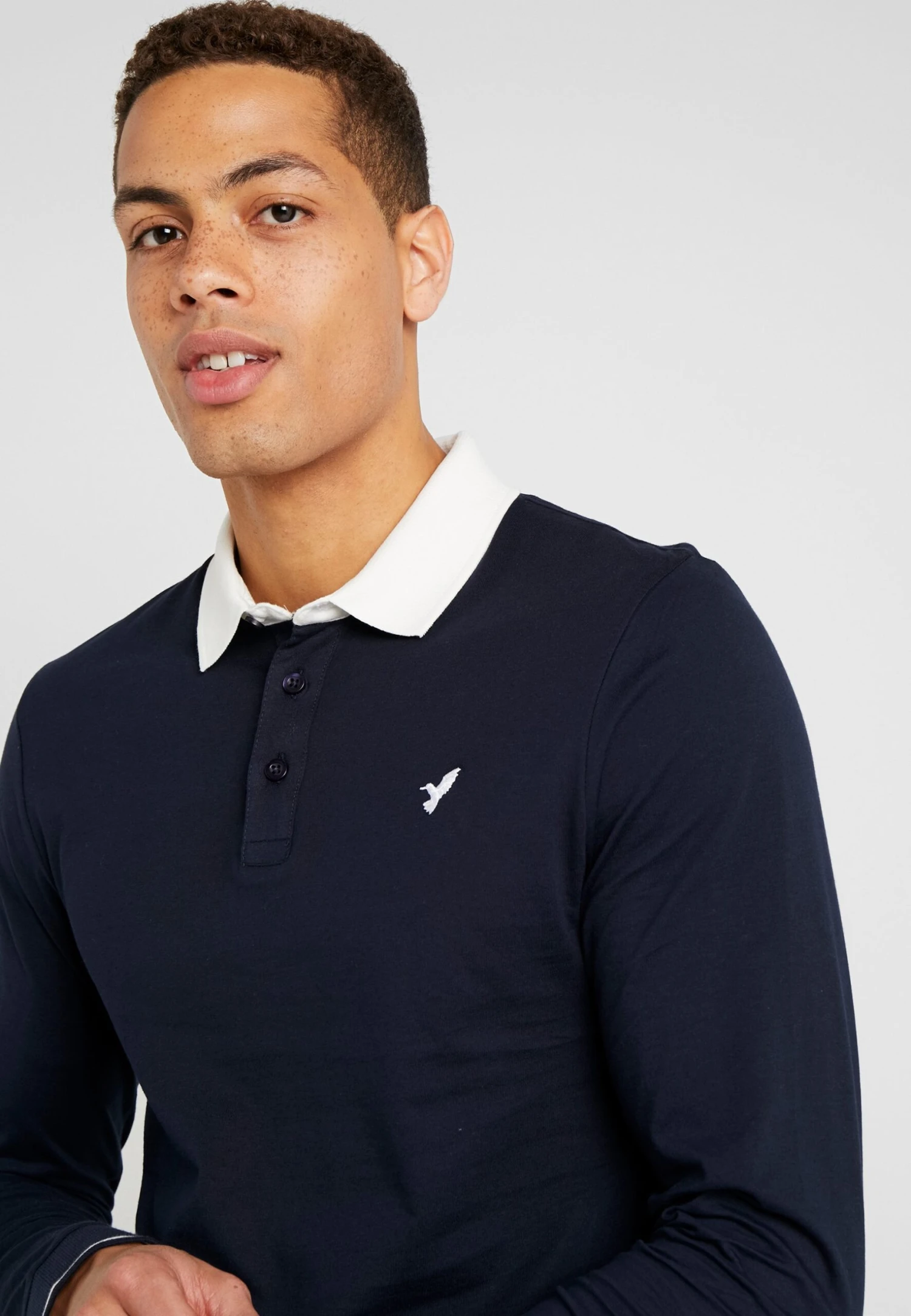Pier One Muscle Fit - Poloshirt - Dark Blue - Afbeelding 5