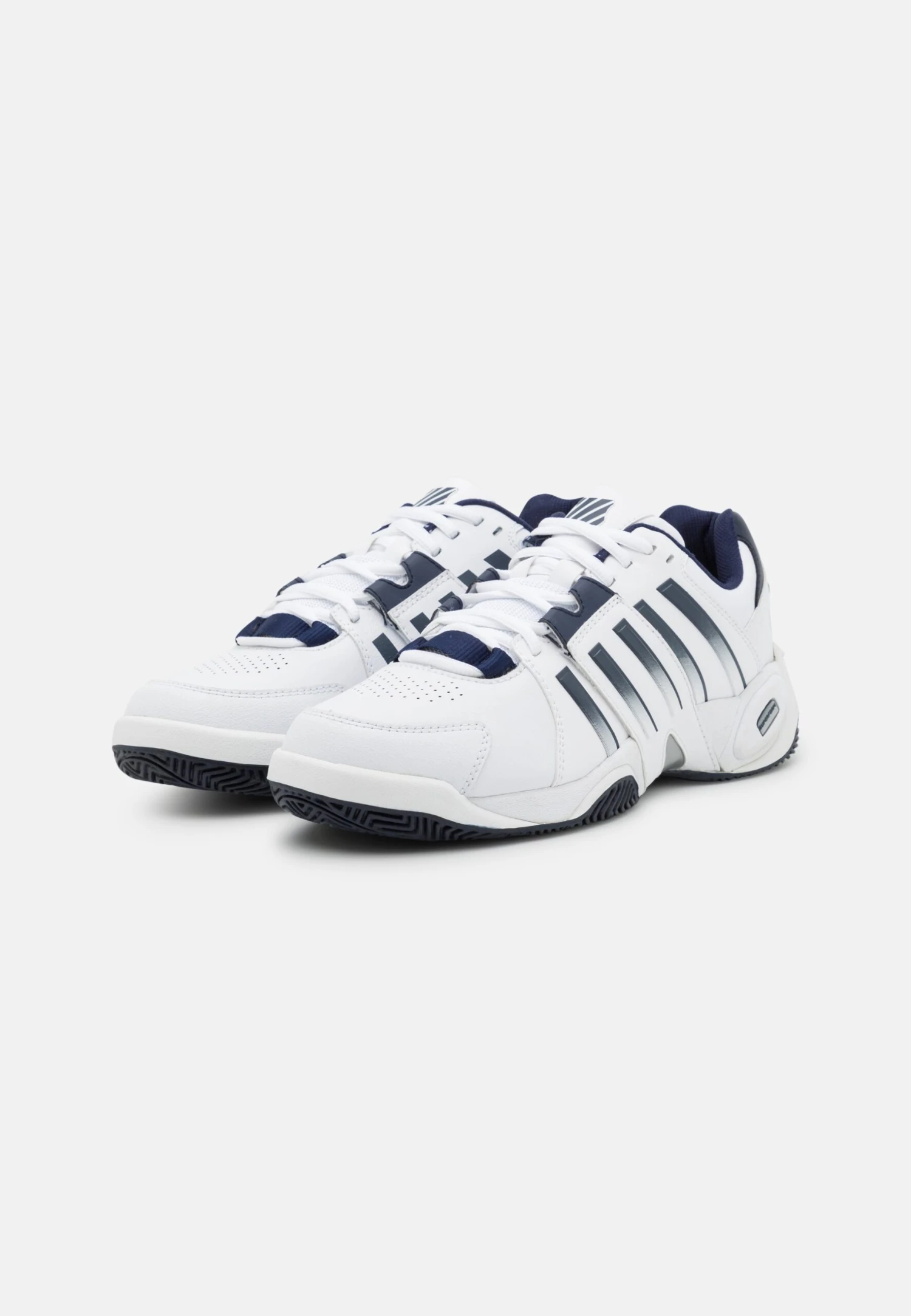 K-Swiss Accomplish Iv - Tennisschoenen Voor Alle Ondergronden - White/Peacoat/Silver - Afbeelding 2