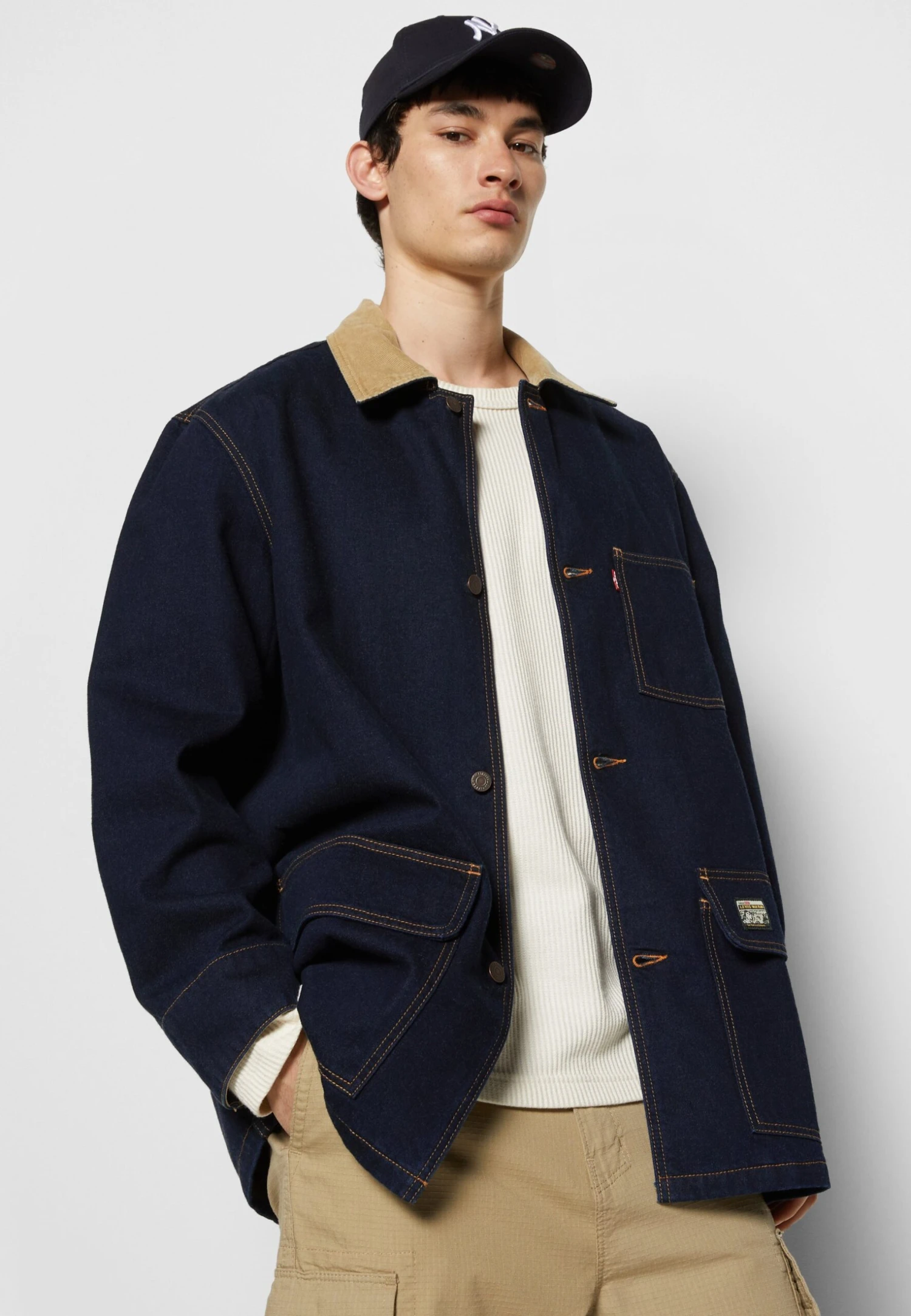 Cypress Chore Coat - Spijkerjas - Dark Indigo Rinse - Afbeelding 5