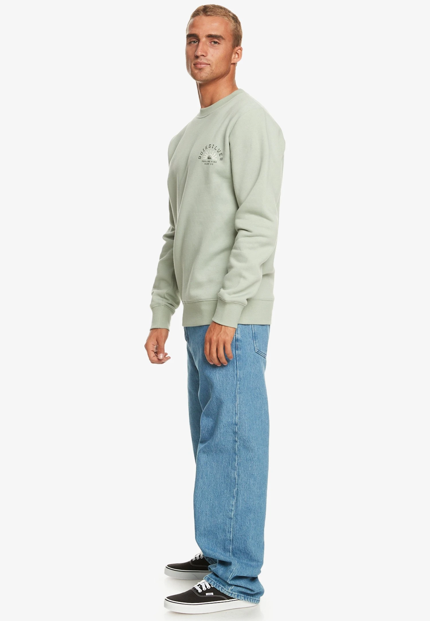 Quiksilver Surf EarthOtlr Tjl0 - Sweater - Iceberg Green - Afbeelding 2