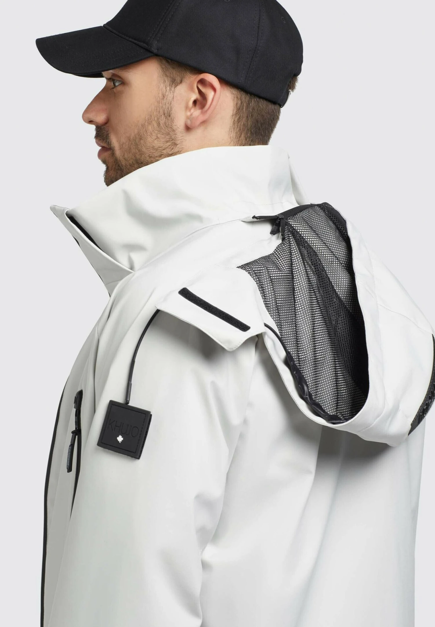 Khujo Adam - Regenjas - Hellgrau - Afbeelding 7