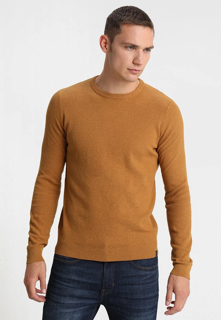 Pier One Trui - Mottled Dark Yellow