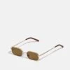 Pier One Unisex - Zonnebril - Gold-Coloured/Brown