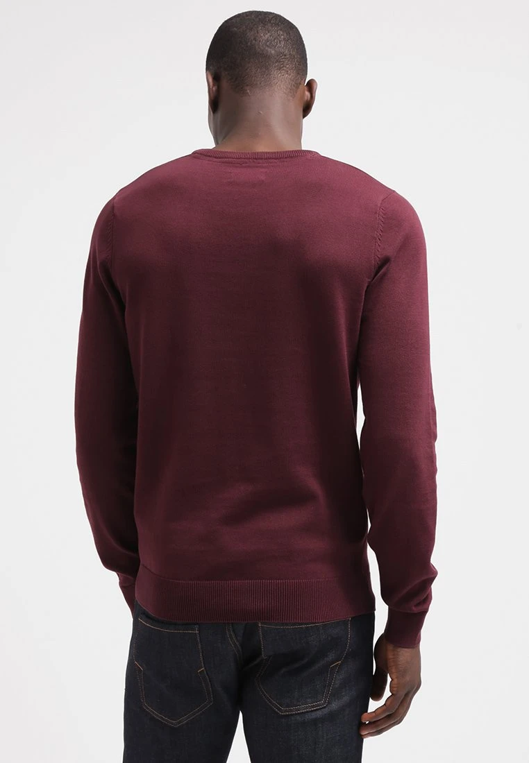 Pier One Basic Crewneck - Trui - Bordeaux - Afbeelding 3
