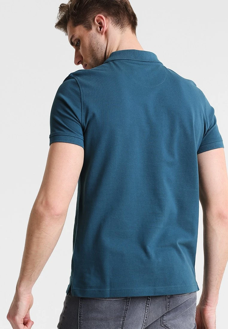 Pier One Basic - Poloshirt - Petrol - Afbeelding 3
