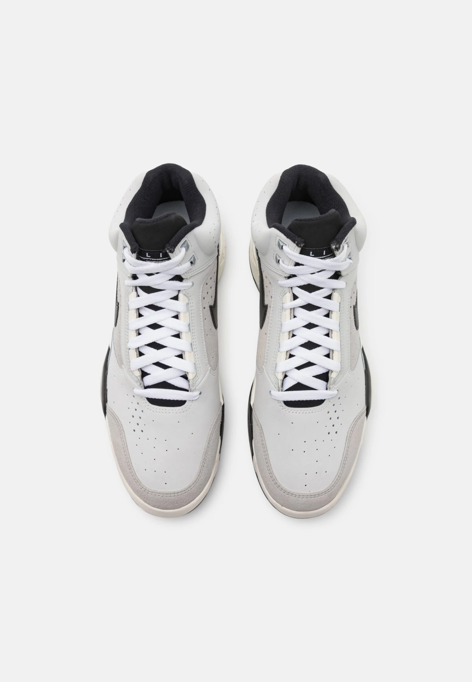 Nike Sportswear Air Flight Lite Mid Nas - Sneakers Hoog - Photon Dust/Black/Metallic Silver/Light Smoke Grey/White/Pale Ivory - Afbeelding 6