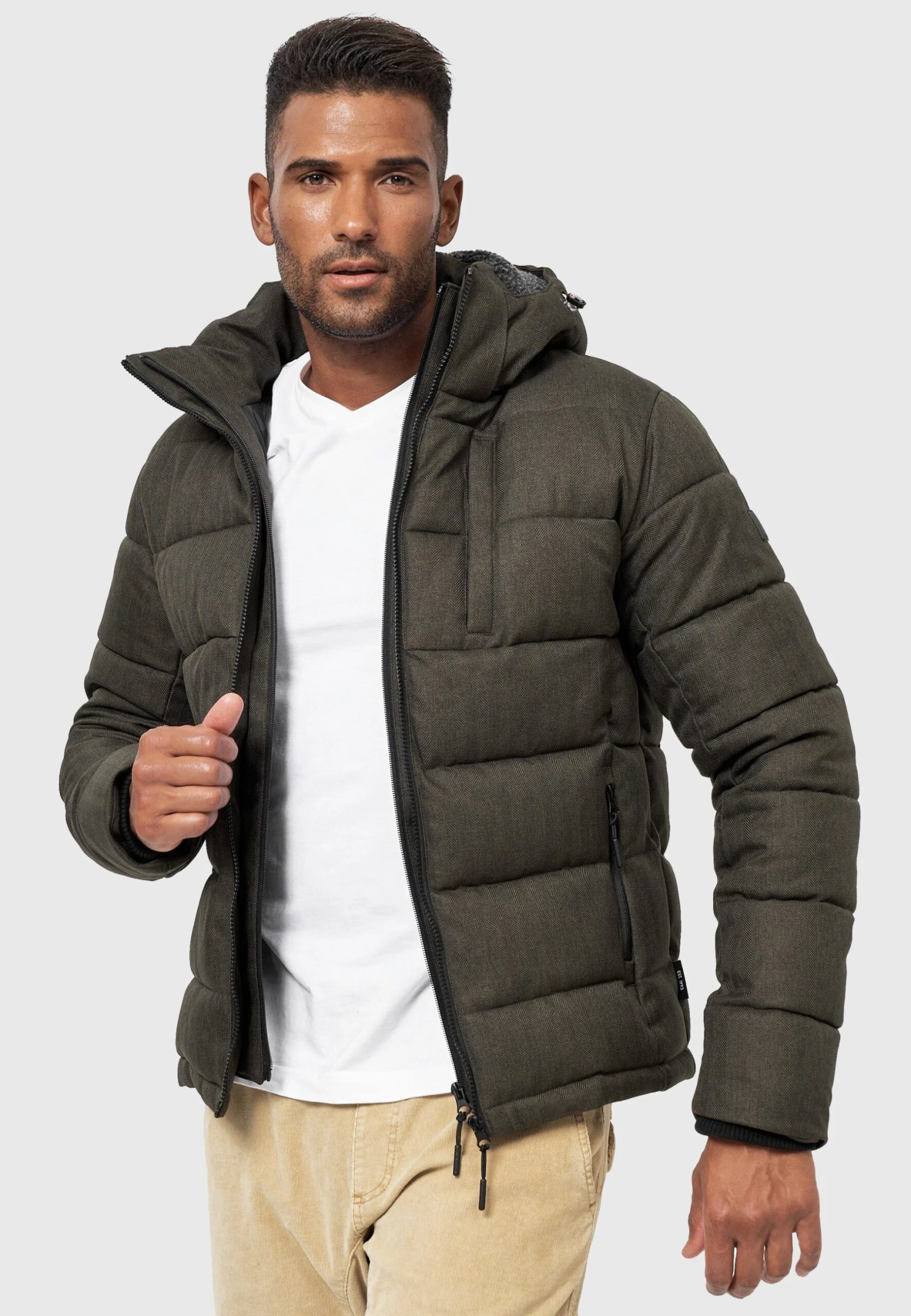 Indicode Jeans Hebert - Winterjas - Army