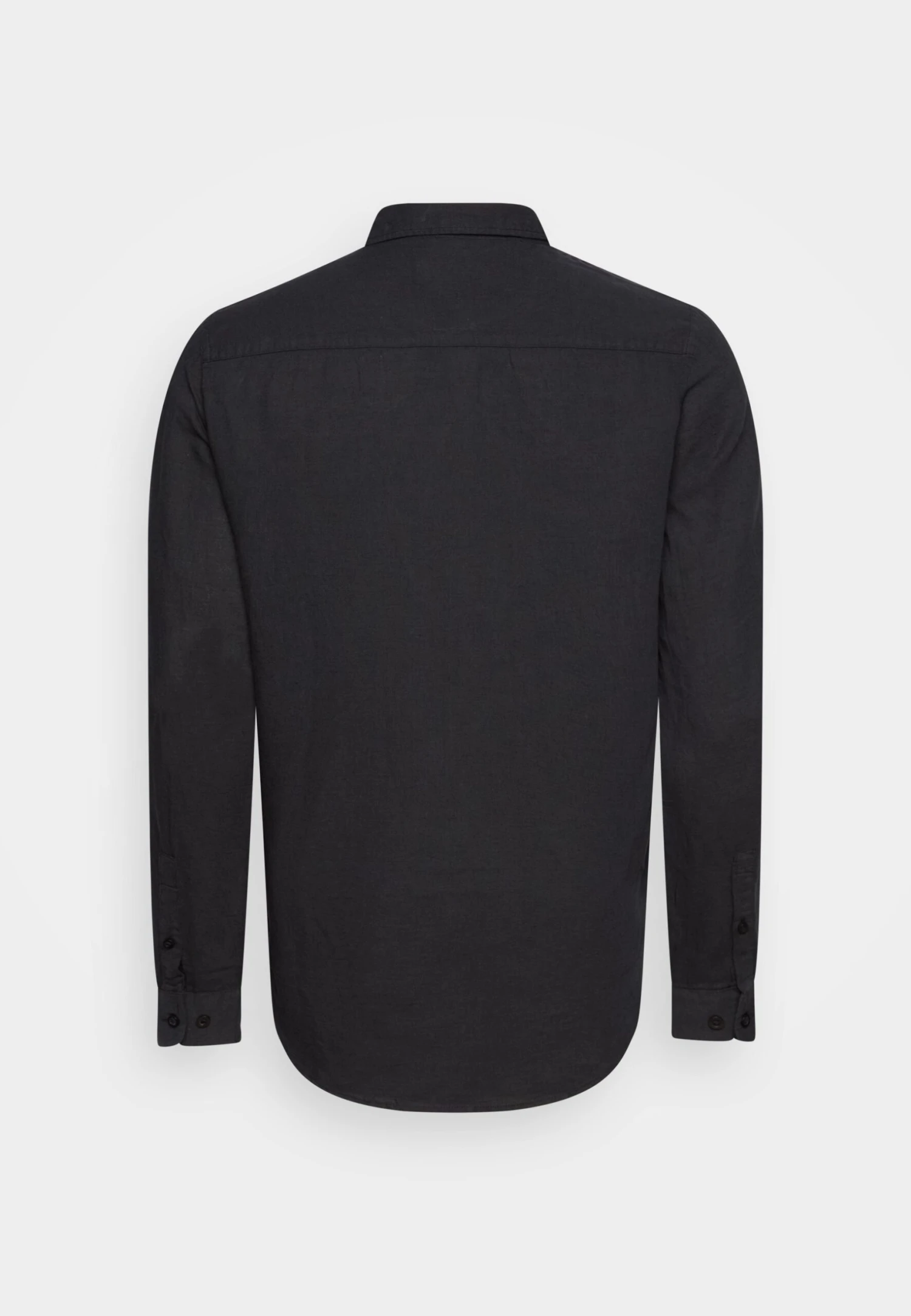 Pier One Linen Mix 2 Pack - Overhemd - Black/Olive - Afbeelding 3