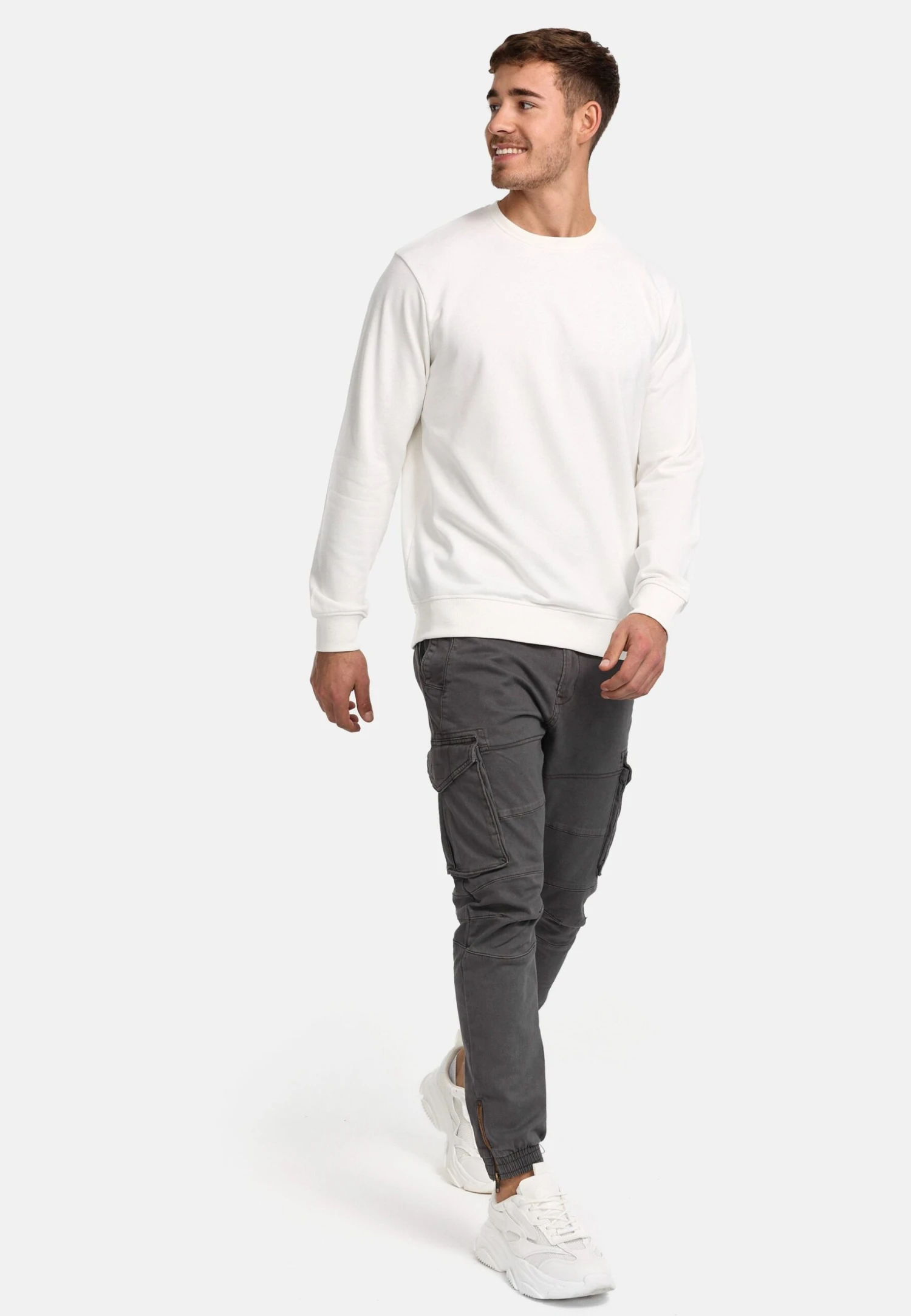Indicode Jeans Holt - Sweater - Offwhite - Afbeelding 2