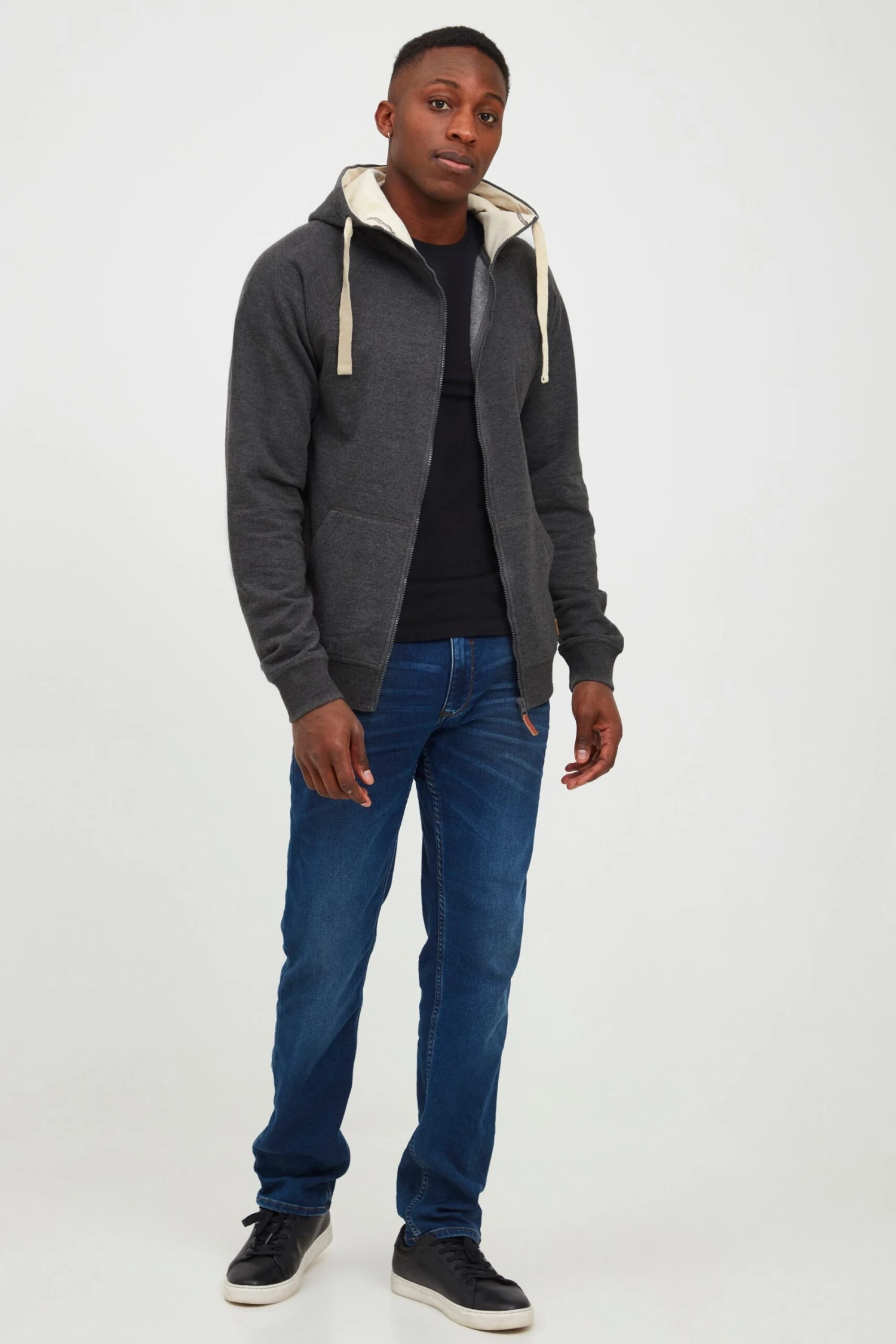 Blend Bhspeedy - Sweater Met Rits - Charcoal - Afbeelding 2