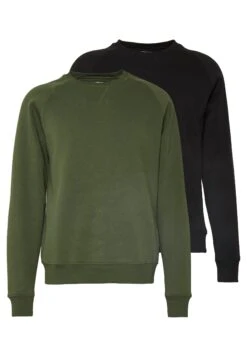 Pier One 2 Pack - Sweater - Khaki/Black
