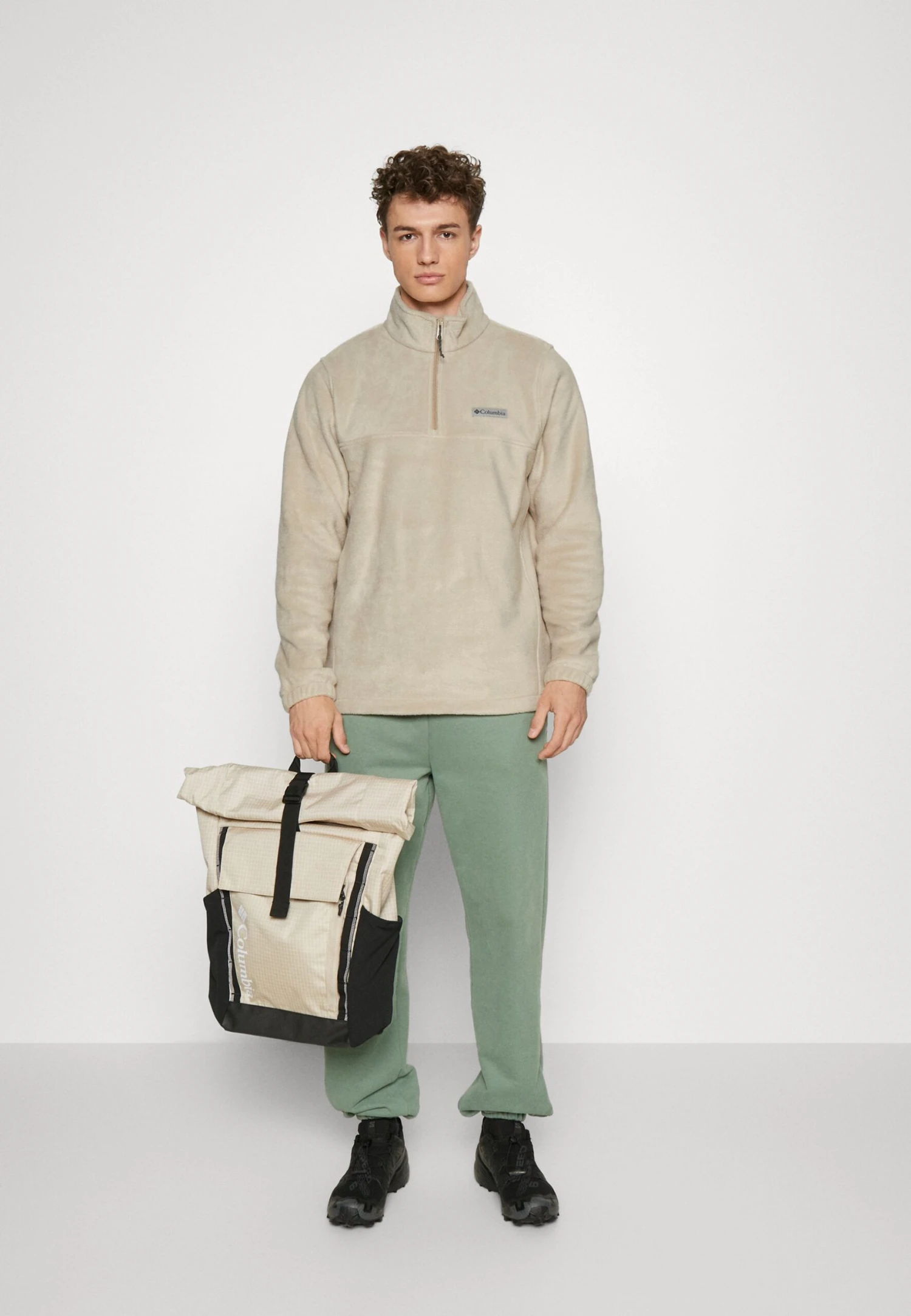 Columbia Steens Mountain™ Half Zip - Fleece Trui - Ancient Fossil - Afbeelding 2