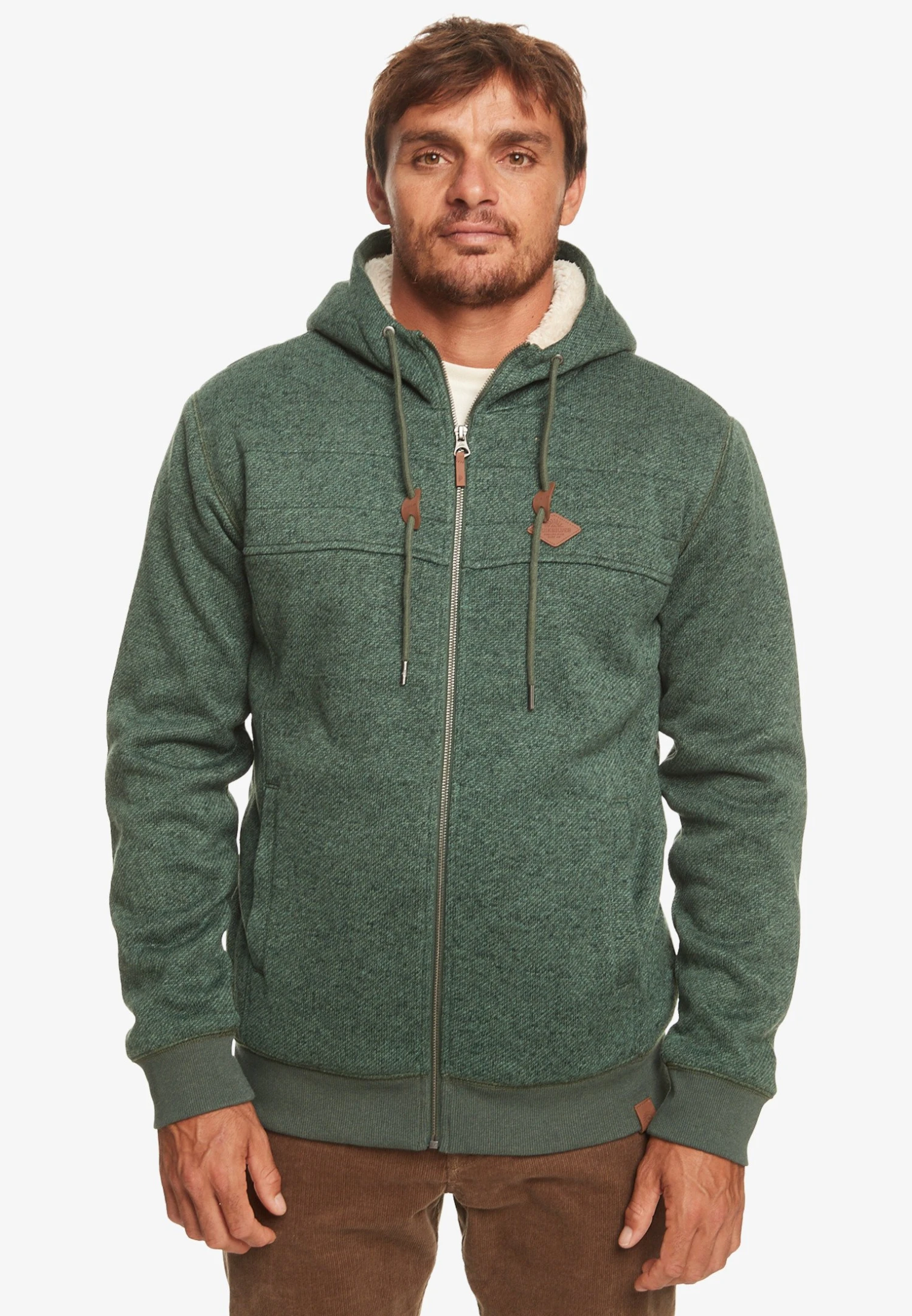 Quiksilver Cypress Keller Für - Sweater Met Rits - Gnbh