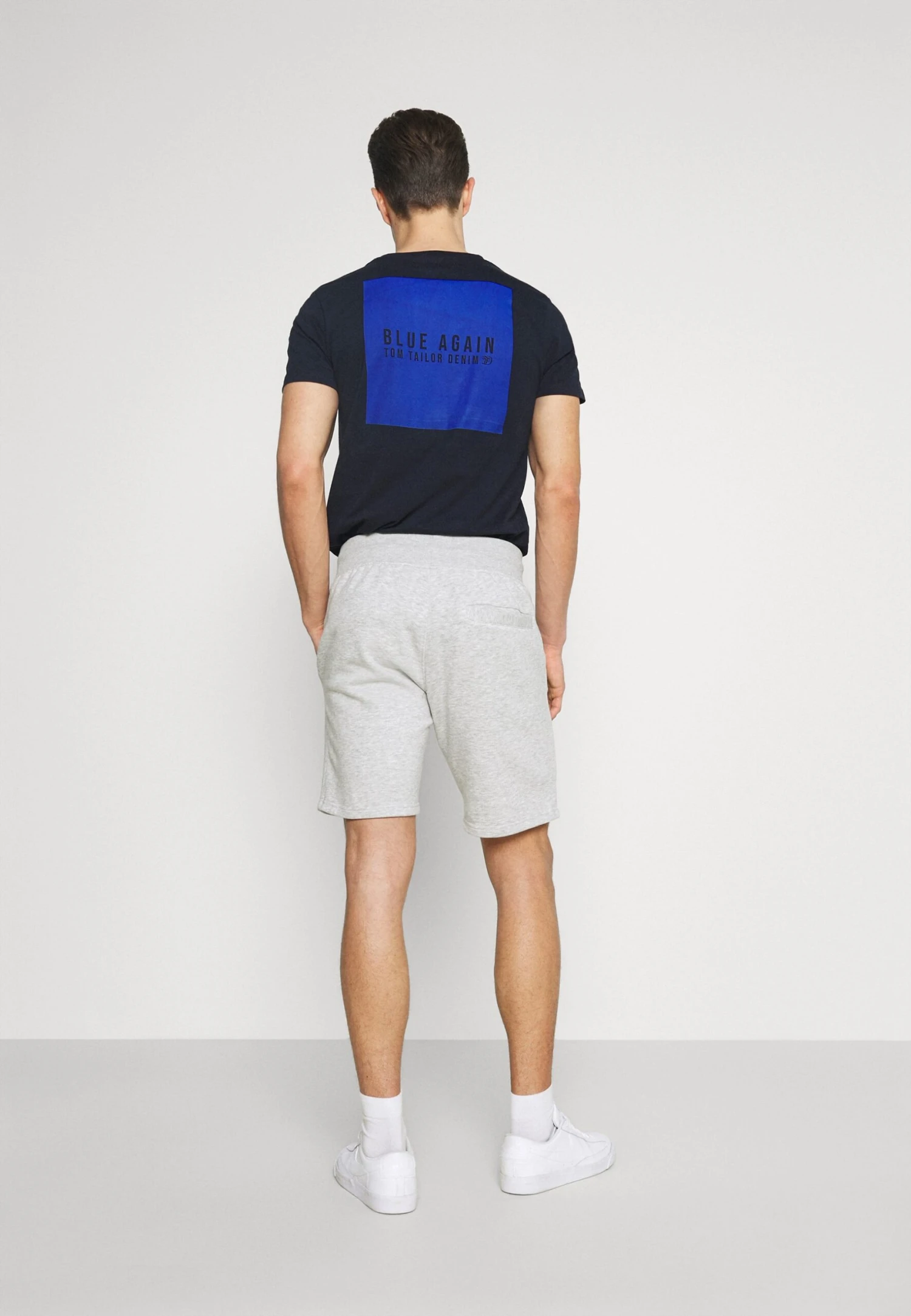 Pier One 2 Pack - Shorts - Mottled Light Grey/Dark Blue - Afbeelding 3