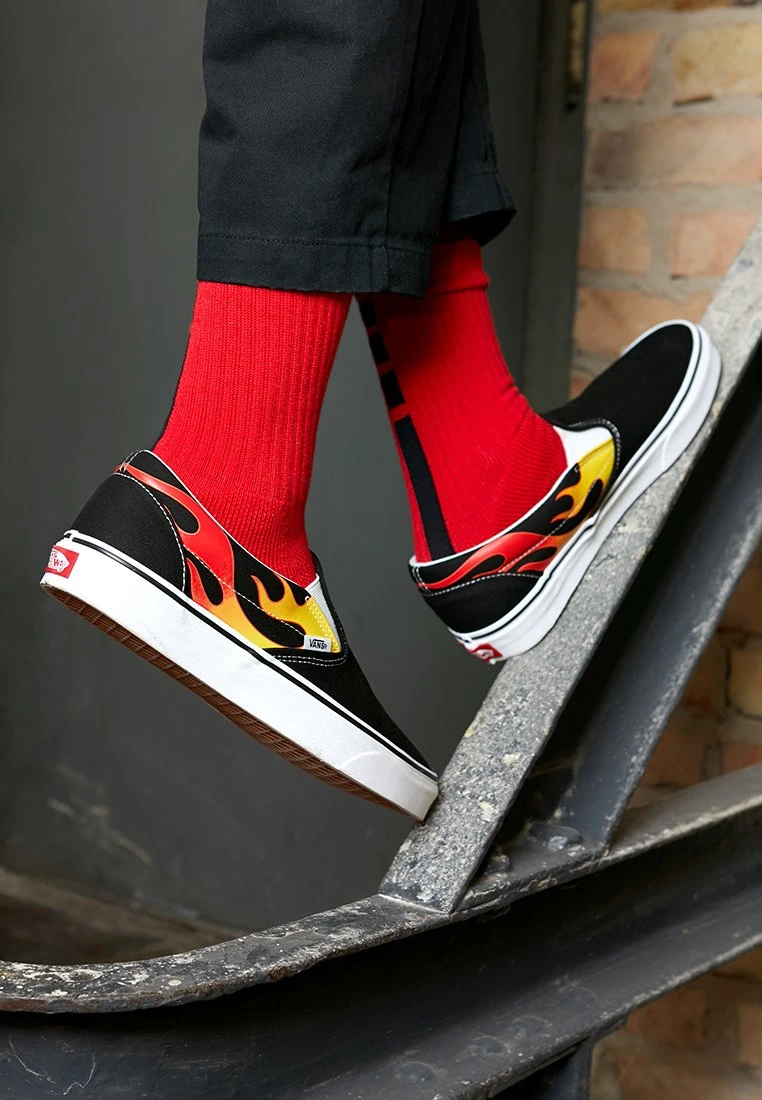 Vans Classic Slip-On- Instappers - Black/True White - Afbeelding 9