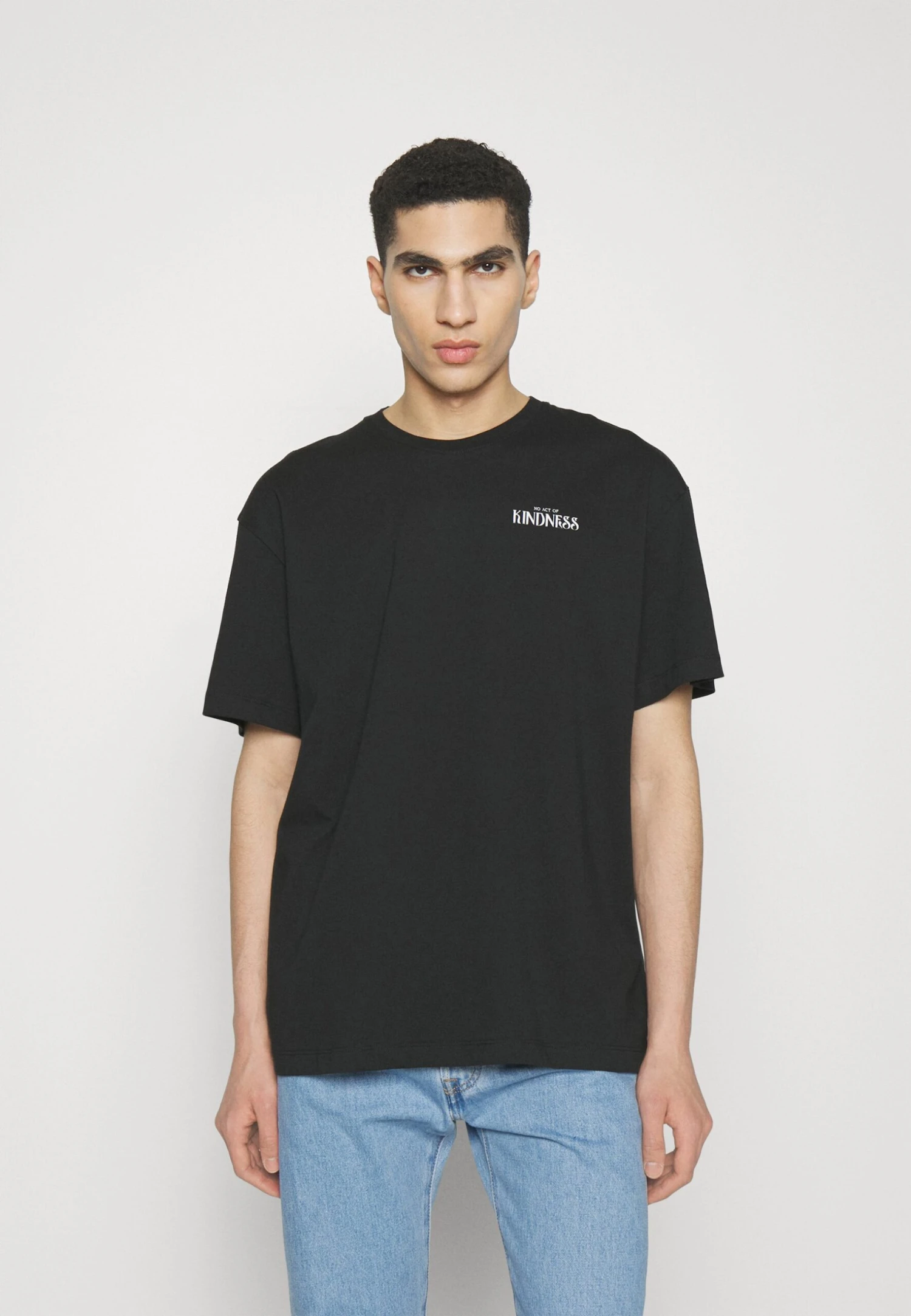 YOURTURN Dragon Graphic TeeUnisex - T-Shirt Print - Black - Afbeelding 3