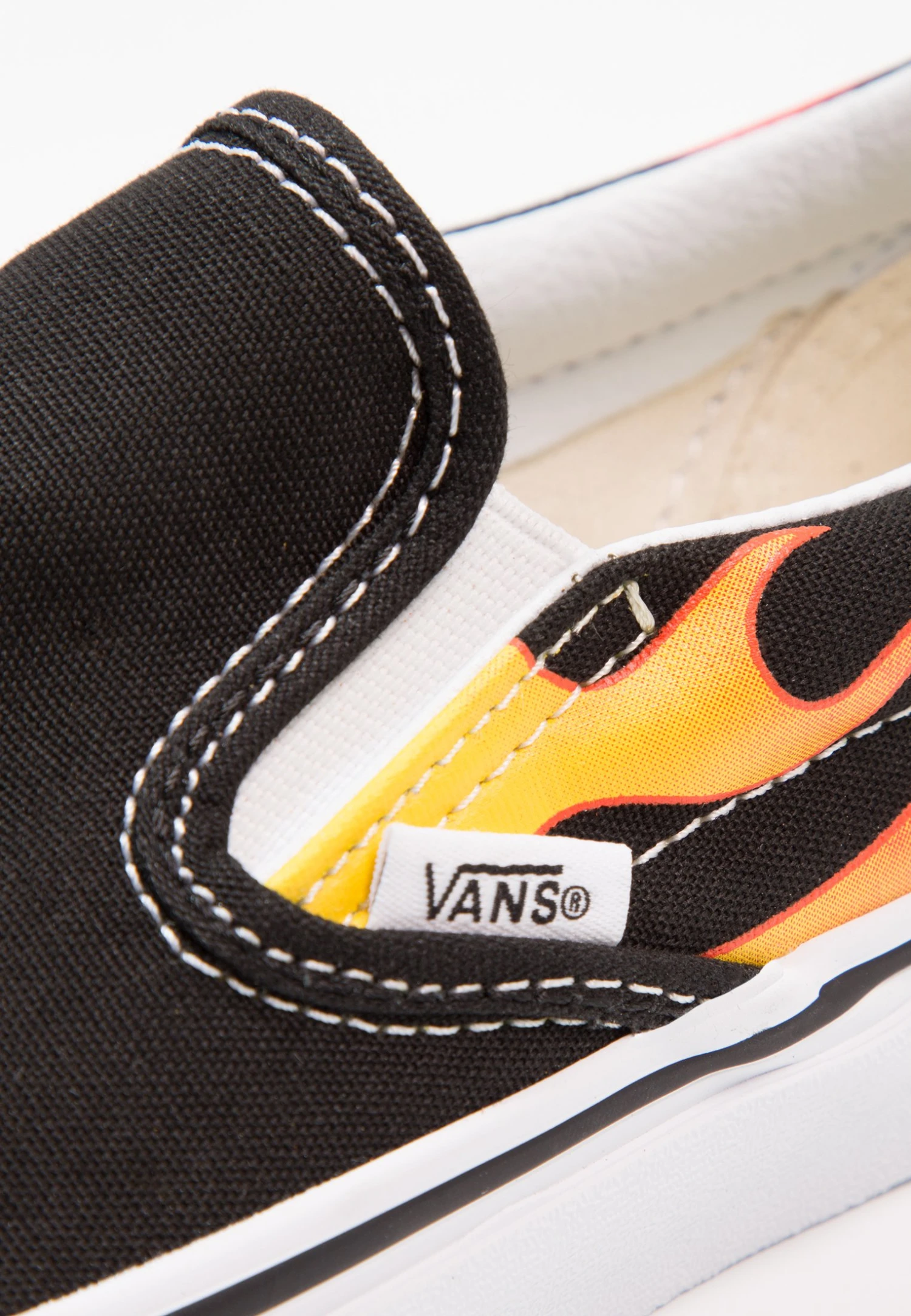 Vans Classic Slip-On- Instappers - Black/True White - Afbeelding 7