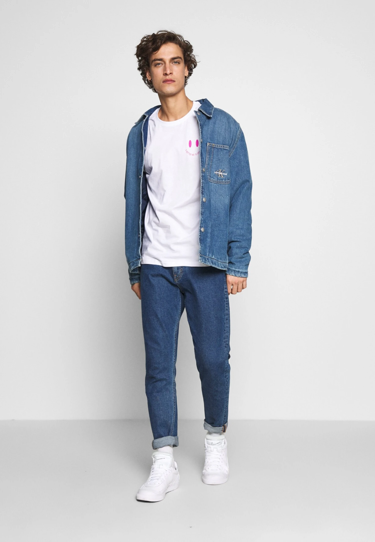 YOURTURN T-Shirt Print - White - Afbeelding 2