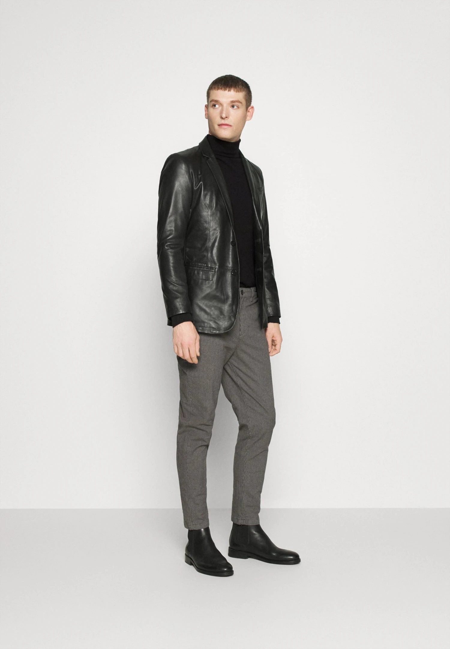 Pier One 2 Pack - Basic Turtleneck - Trui - Black