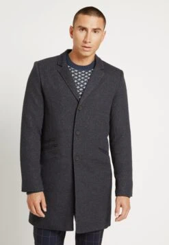 Only & Sons Onsjulian King Coat - Mantel - Night Sky Melange