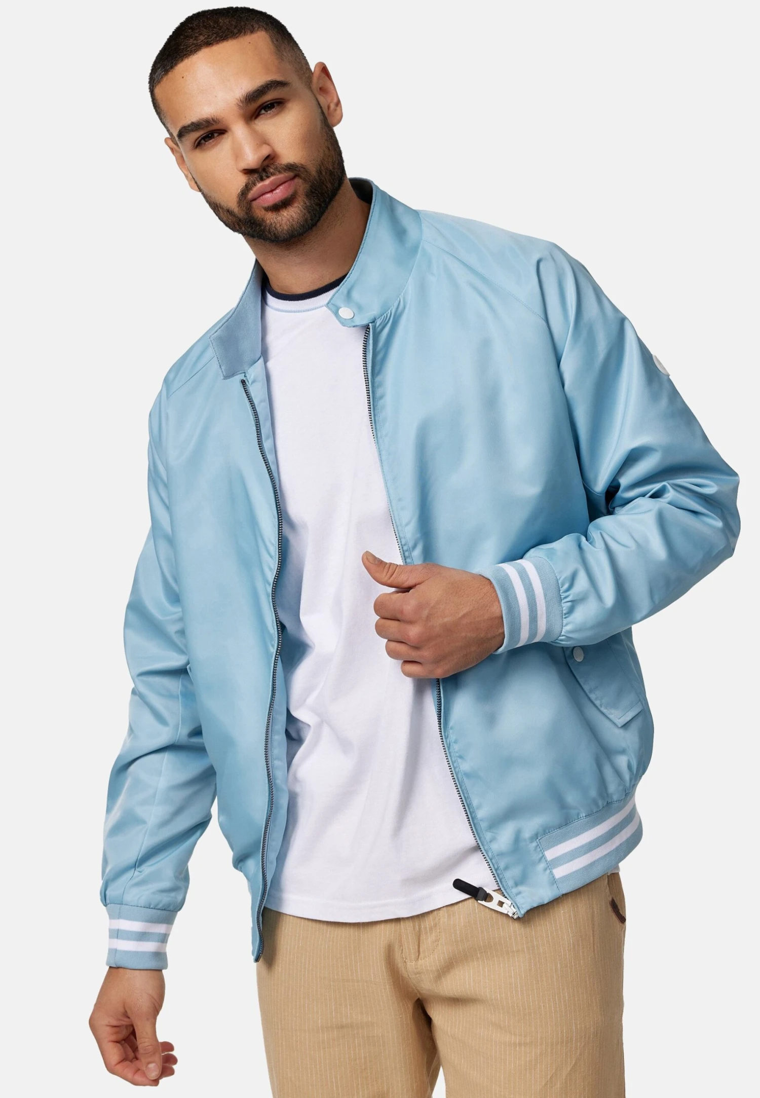 Indicode Jeans Ayser - Bomberjacks - Blue Wave